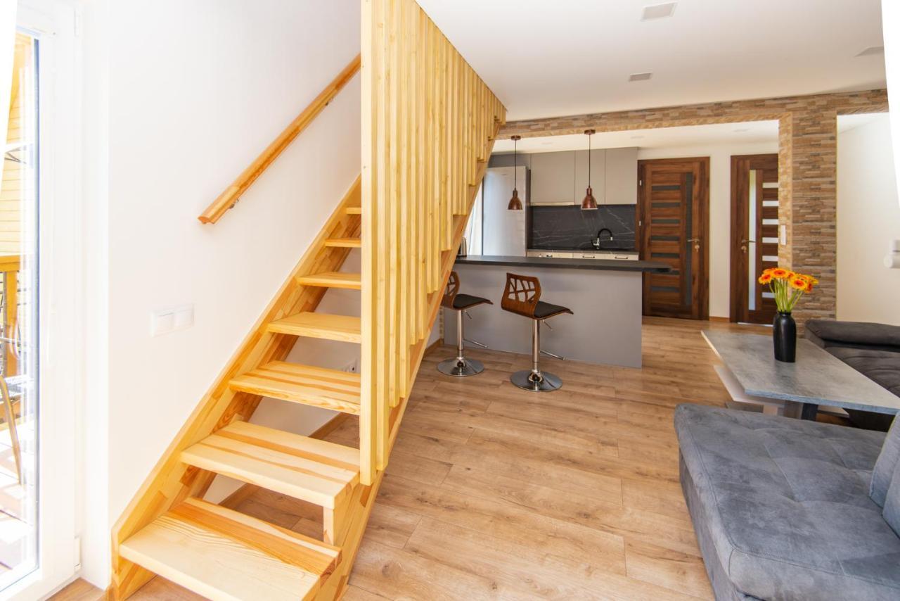 Apartamentai Pas Kaju Senamiestyje Salia Botanikos Parko Palanga Exterior foto